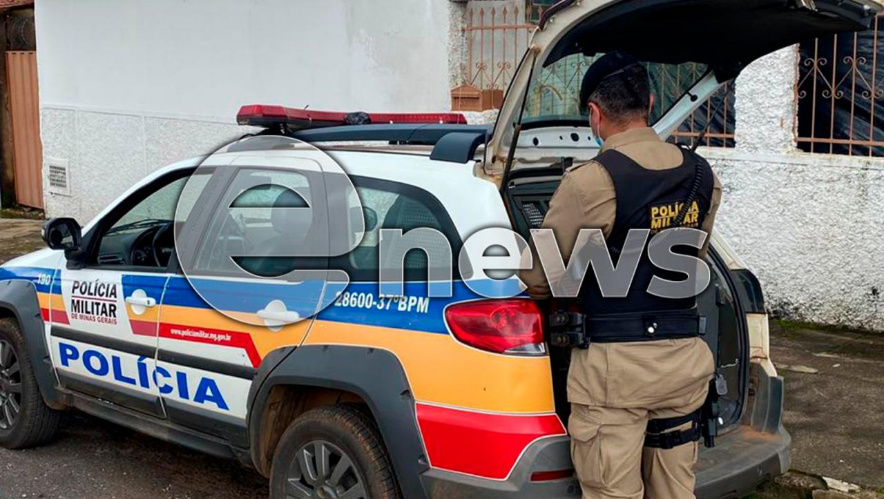 Suspeito de furtar celular e dinheiro no Centro de Campos Altos é preso pela PM na BR-262