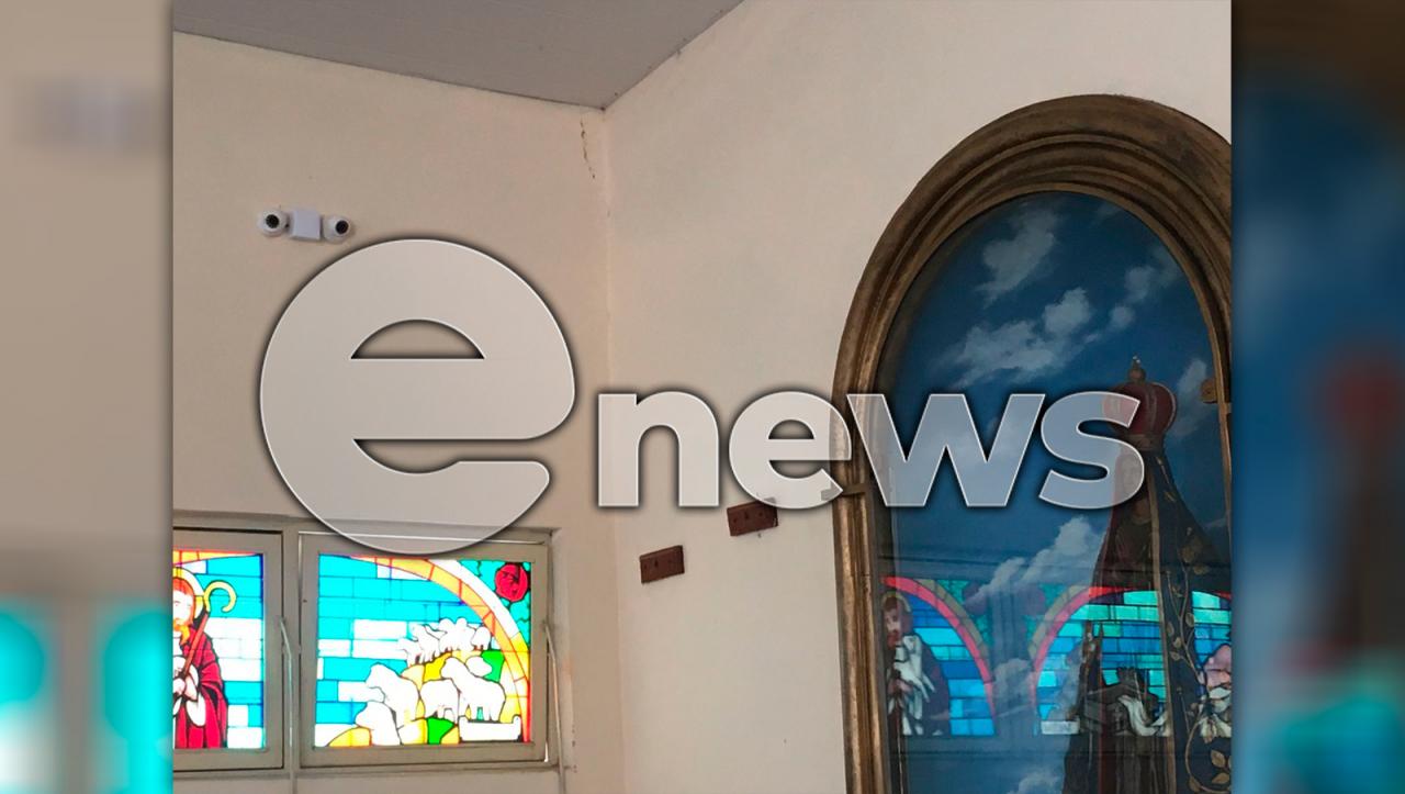 Visando segurança, Santuário em Campos Altos recebe sistema de videomonitoramento com 32 câmeras
