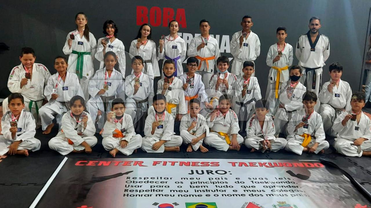 Campos Altos é destaque novamente em Minas Gerais com crianças praticantes do Taekwondo