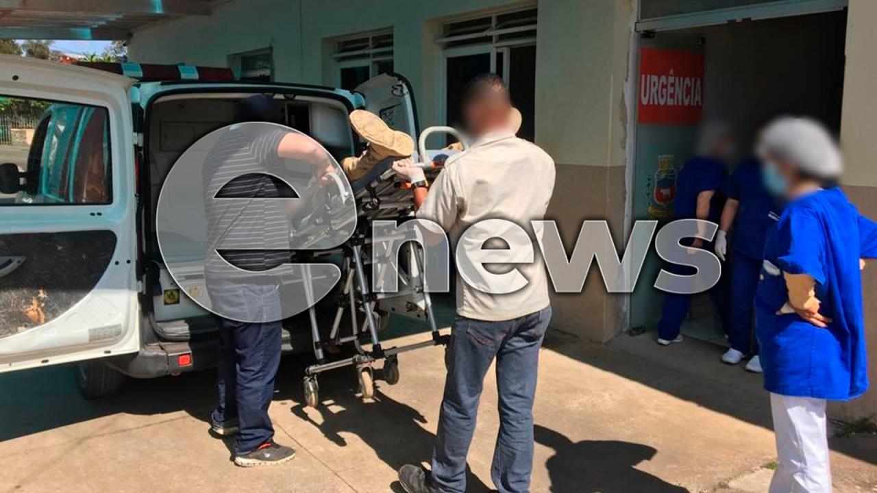 Ciclista é socorrido após, supostamente, ser fechado por carro em avenida de Campos Altos