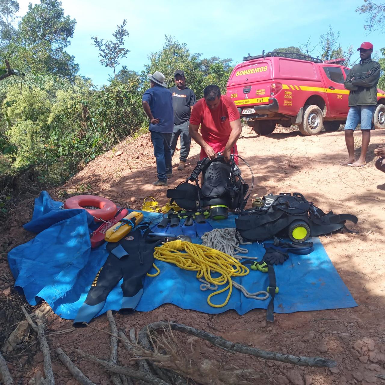 Homem morre afogado em açude no município de Campos Altos
