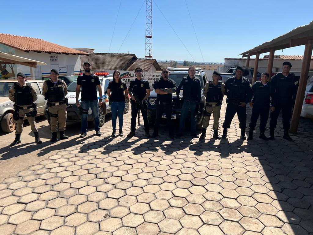 Mandado de busca e apreensão é cumprido em Santa Rosa da Serra