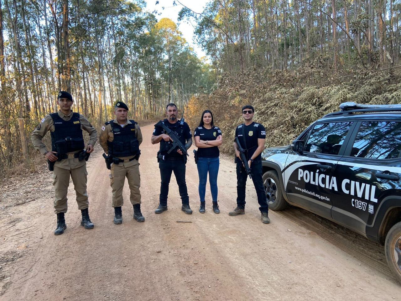 Polícias Civil e Militar de Campos Altos realizam operação contra o furto de Café em fazendas do município