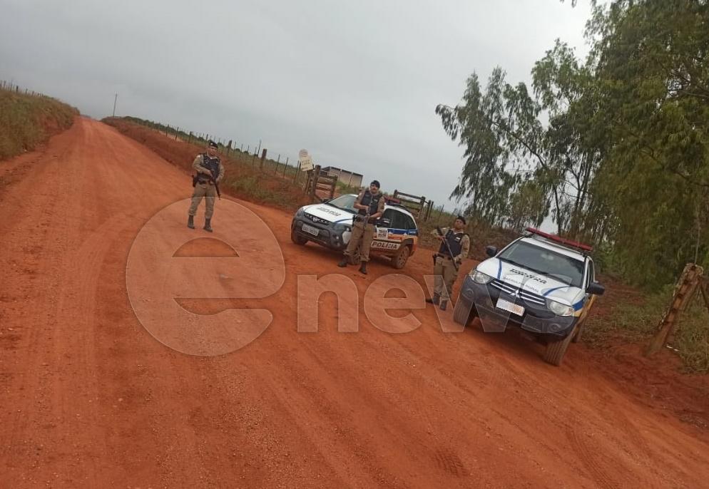 PM de Campos Altos realiza operação na zona rural do município