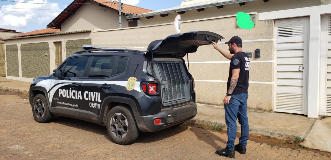 Suspeito de cometer estelionatos em Campos Altos é preso pela Polícia Civil