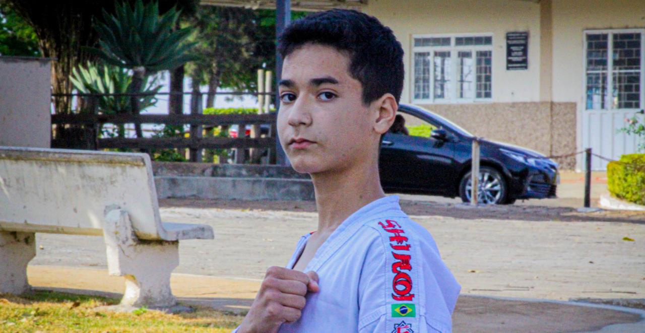 Atleta de 13 anos representa Campos Altos no Rio de Janeiro, nos Jogos Escolares Brasileiros