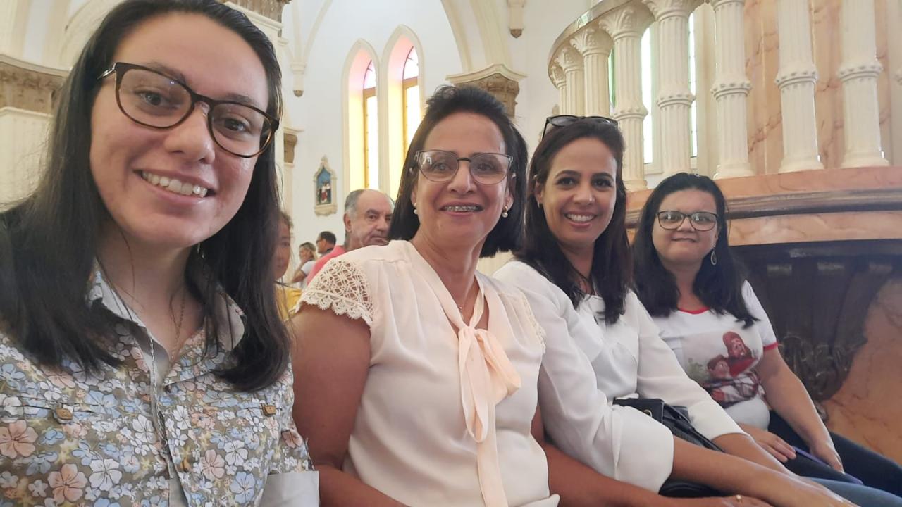 Integrantes da Paróquia Santa Teresinha de Campos Altos participam da abertura do “Ano Vocacional”