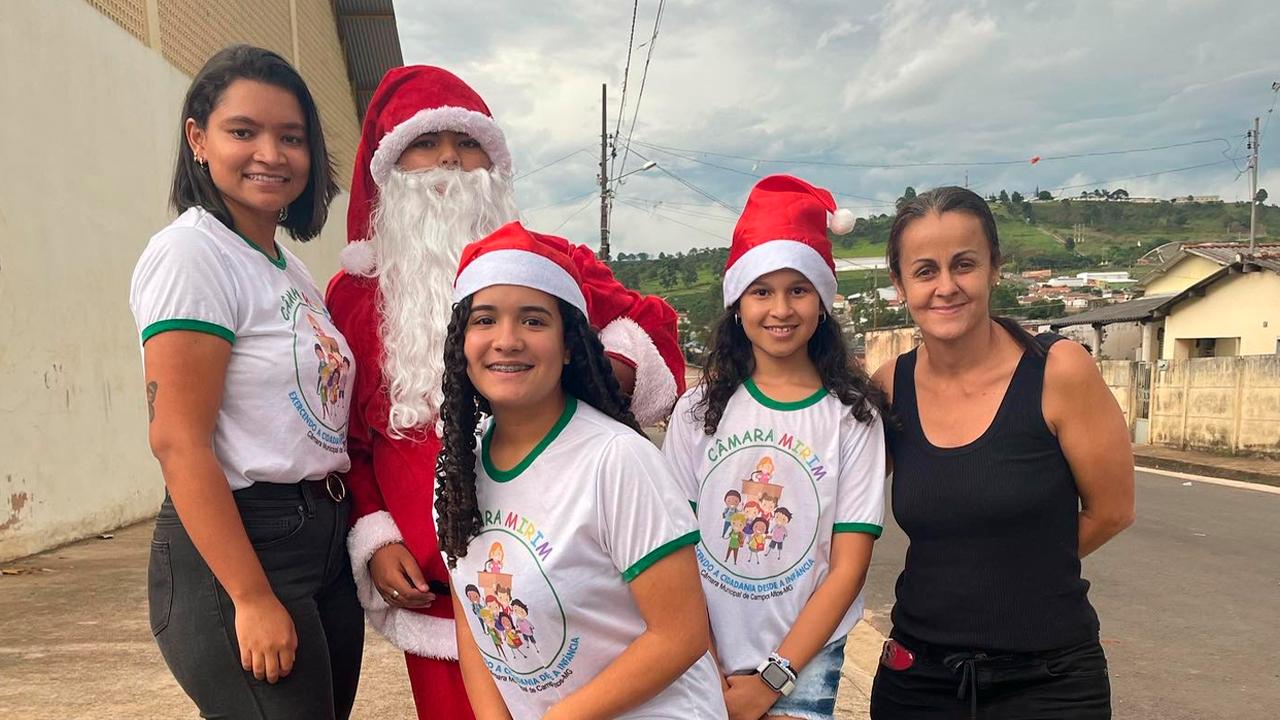 Câmara Mirim de Campos Altos promove projeto “Natal Solidário”, no município