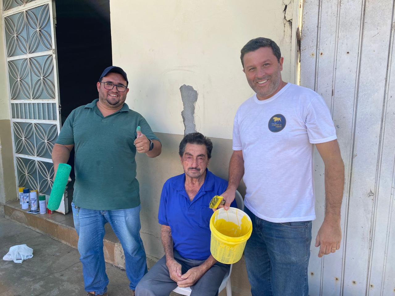 Rua do Rolinha ganha cores do Brasil para transmissão de jogos da Copa do Mundo