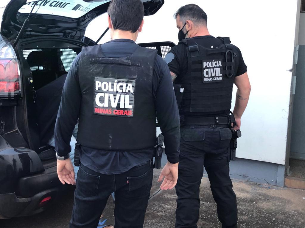 Homem é preso pela Polícia Civil em Campos Altos após investigação; ele é suspeito de praticar roubo e furto na cidade