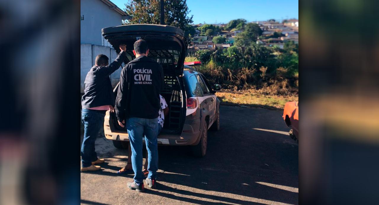 Homem é preso pela Polícia Civil após descumprir medida protetiva, em Campos Altos