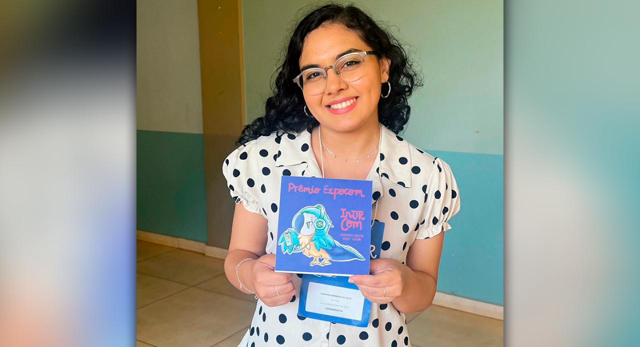 Jornalista, filha de campos-altense, é premiada no maior congresso de comunicação da América Latina