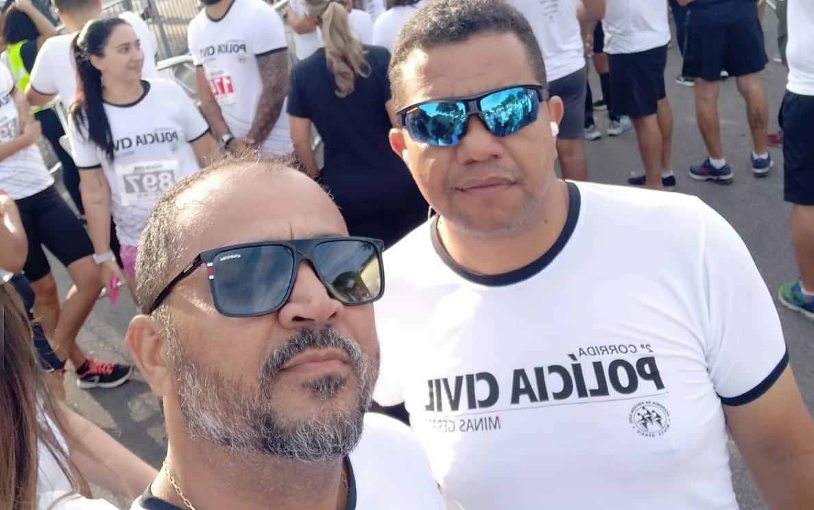 Representando Campos Altos, integrantes da Polícia Civil participam de corrida da instituição em BH