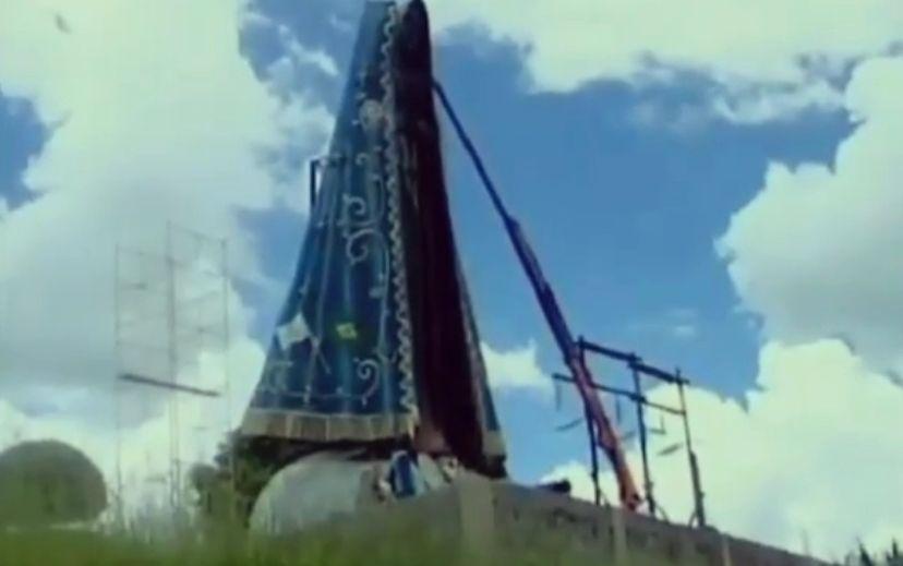 13 anos depois, reportagem histórica sobre a construção da imagem de Nossa Senhora Aparecida em Campos Altos é relembrada