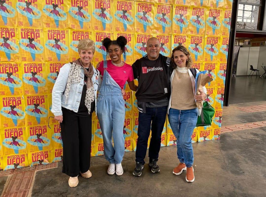 Campos-altense é escolhida para protagonizar a identidade visual da Universidade Federal de Ouro Preto (UFOP)