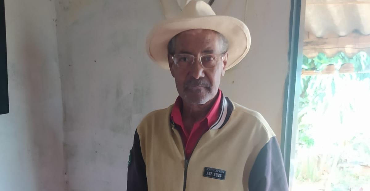 Família busca ajuda para cirurgia de catarata de idoso campos-altense através de leilão beneficente