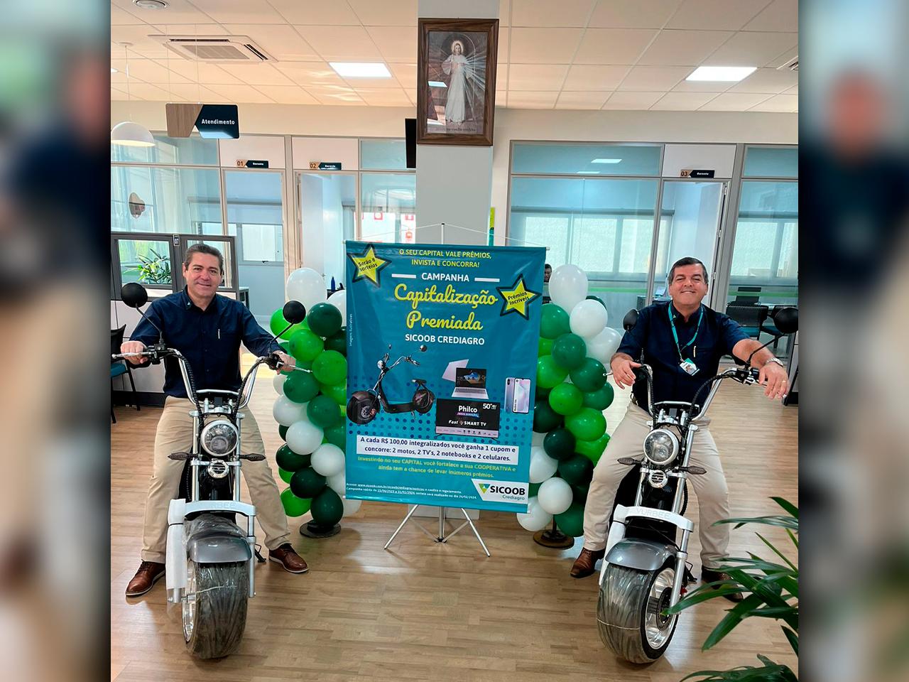 Sicoob Crediagro lança campanha de 'Capitalização Premiada'