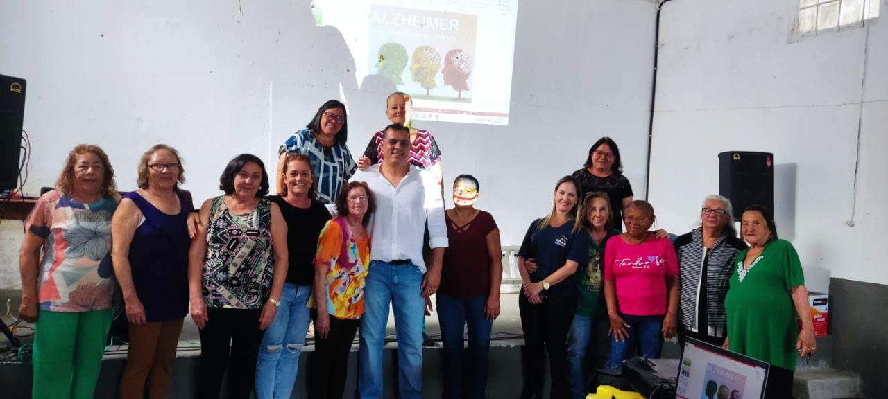 'Clube da Melhor Idade' promove palestra sobre Alzheimer em Campos Altos