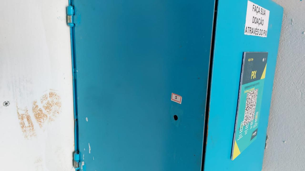 Marca de pé na parede e cofres danificados: Santuário Diocesano é alvo de bandidos em Campos Altos