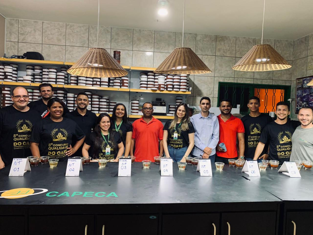 CAPECA realiza cupping de amostras participantes do 8° Concurso de Qualidade dos Cafés