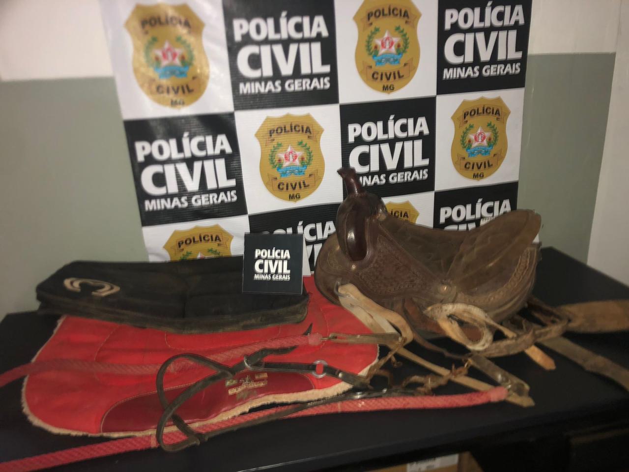 Polícia Civil recupera objetos furtados na zona rural de Campos Altos