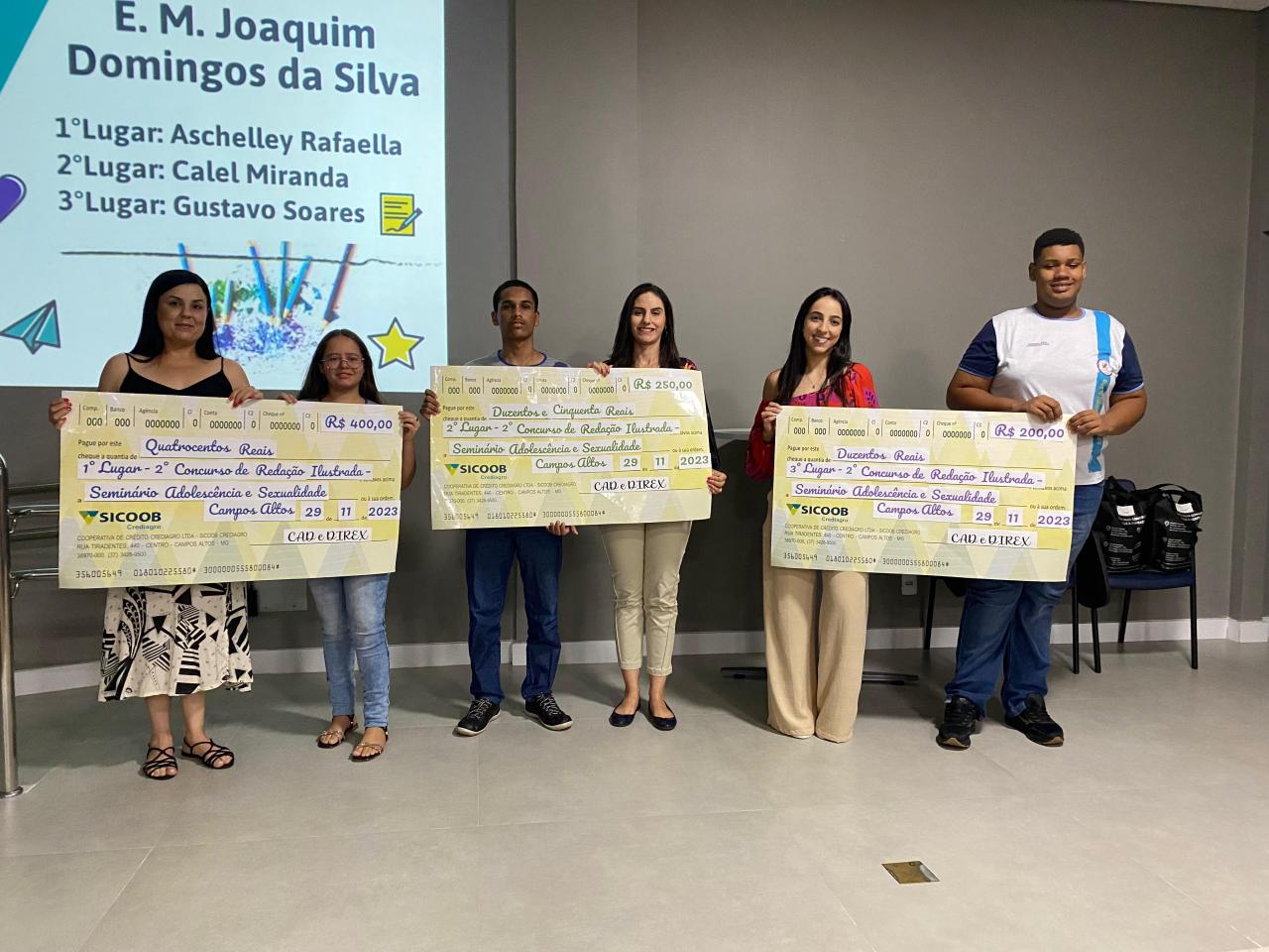 Sicoob Crediagro premia talentos locais no Concurso de Redação Ilustrada 2023