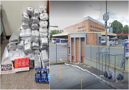 Cego é preso ao desembarcar de ônibus com malas recheadas de produtos contrabandeados em MG