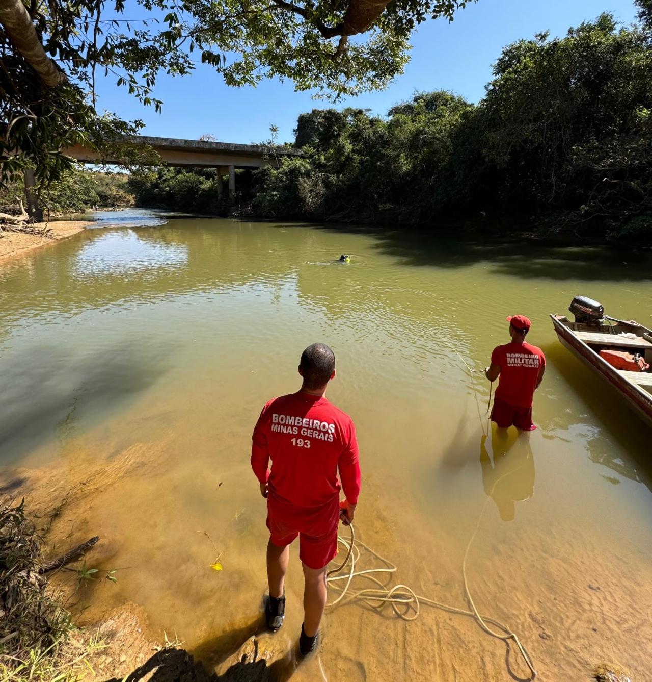 Corpo de adolescente que desapareceu no Rio Misericórdia, em Ibiá, é encontrado