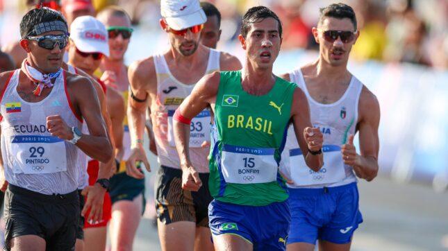 Brasil conquista 1ª medalha olímpica na marcha atlética com prata de Caio Bonfim