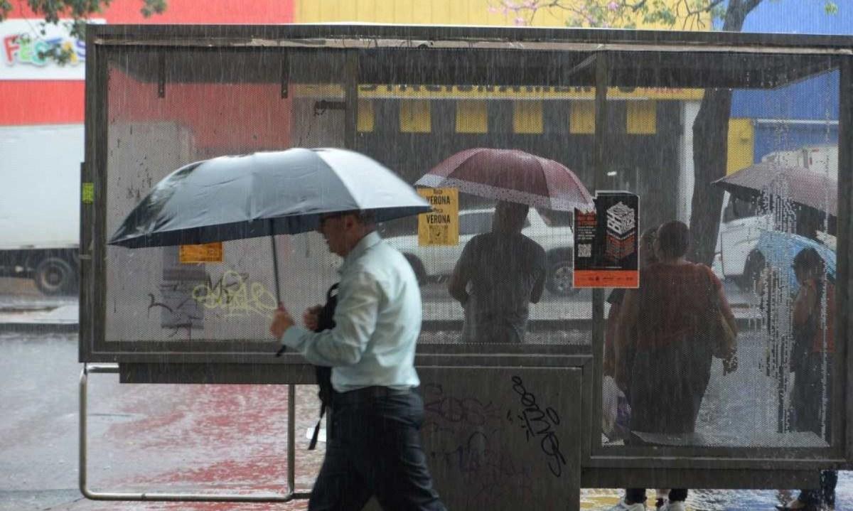 Mais de 150 cidades em Minas entram em alerta para chuva forte