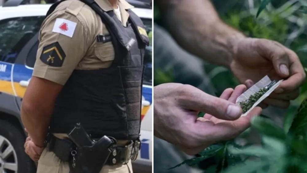 Usuário flagrado com maconha em Minas terá B.O registrado pela PM após decisão do STF; entenda