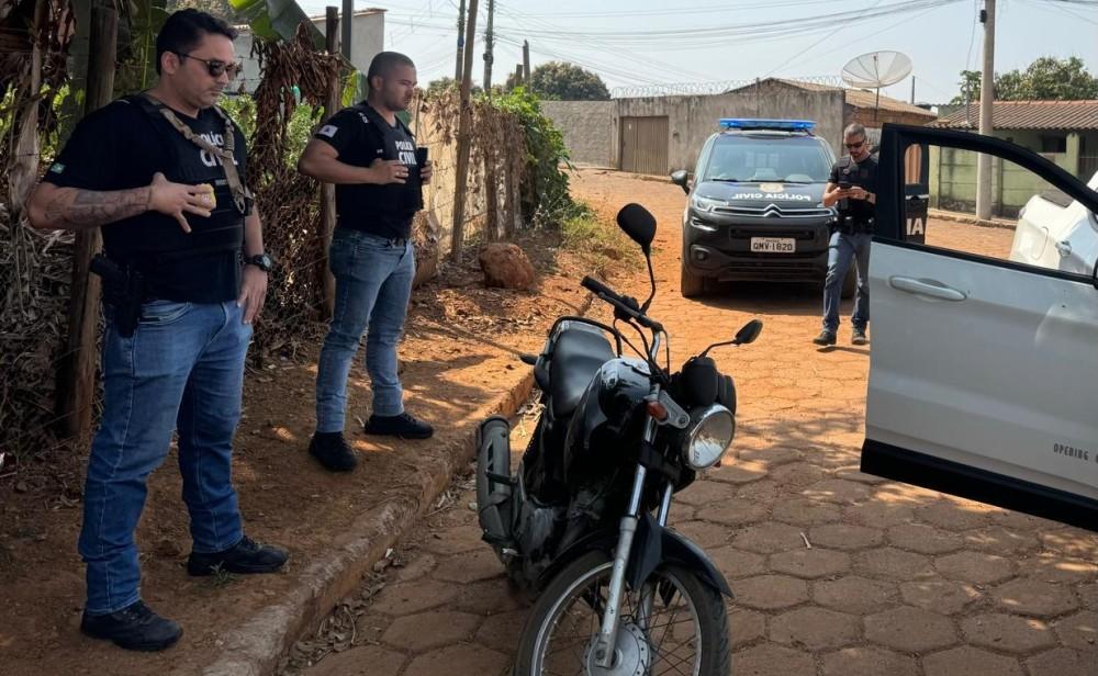 Polícia Civil de Campos Altos faz prisão de motorista embriagado,durante operação para cumprir mandato de prisão