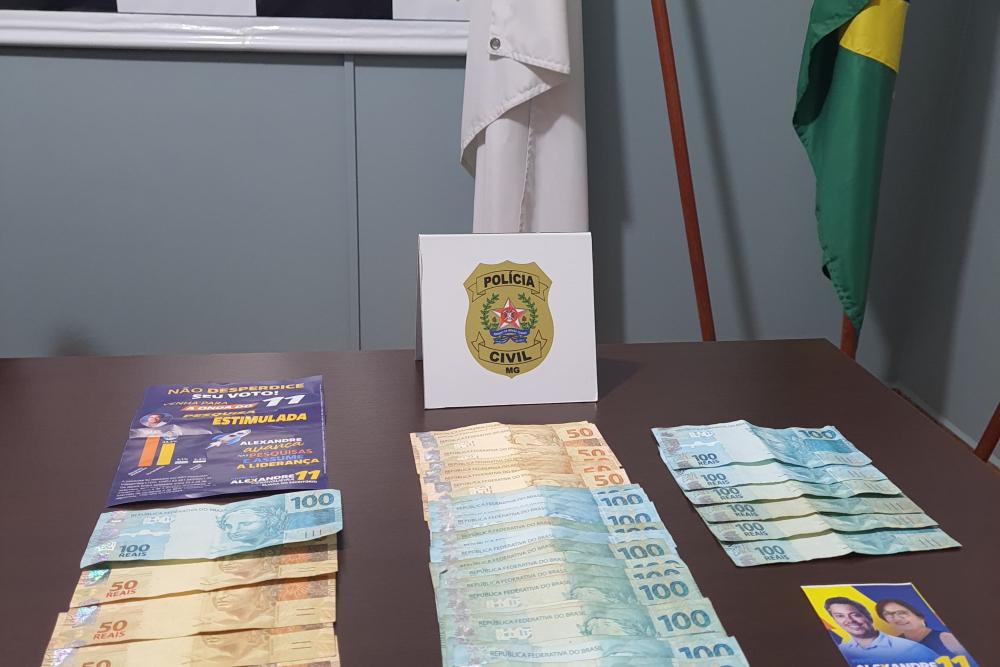 Polícia Civil prende dois homens por suspeita de compra de votos em Perdizes