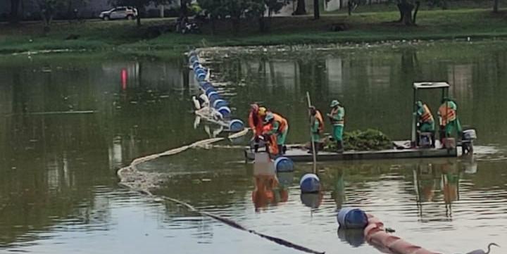 Operários encontram corpo de homem durante manutenção na Lagoa da Pampulha, em BH