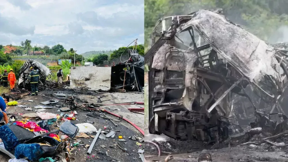 Tragédia de Teófilo Otoni: sobreviventes do acidente relatam momentos de terror: ‘era muito fogo’