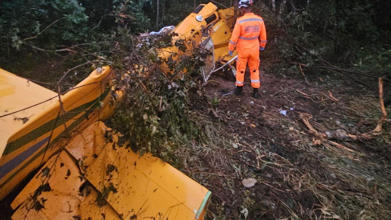 Piloto morre em queda de aeronave agrícola em Uberaba MG