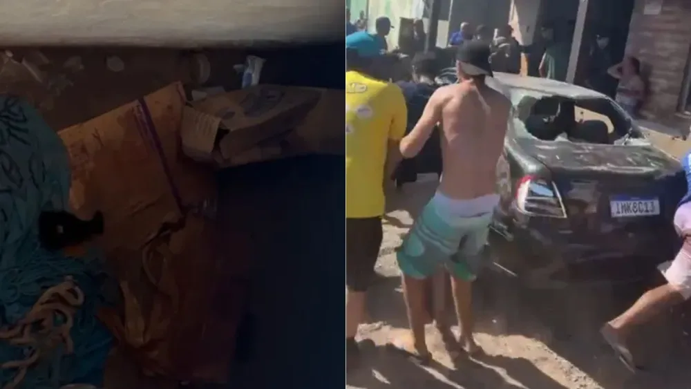 Criança de 9 anos é sequestrada, suspeito é morto e policiais mostram cativeiro