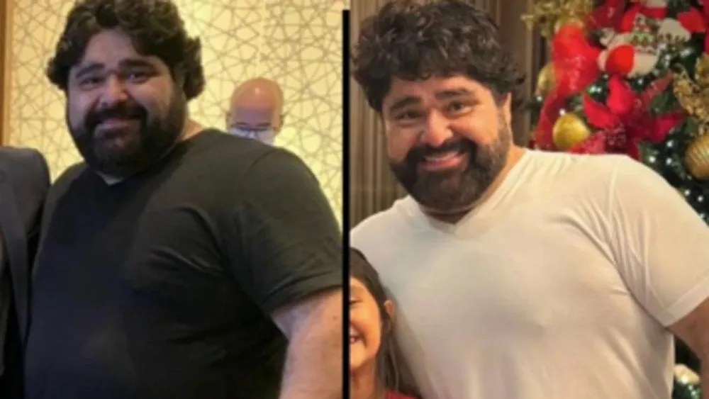 Fabiano Menotti compartilha evolução no processo de emagrecimento e surpreende com antes e depois