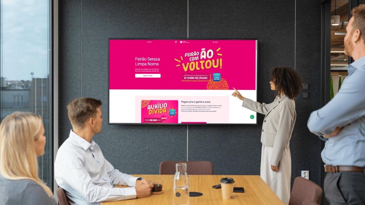 Serasa dá auxílio de R$ 100 para endividados em nova edição do Feirão Limpa Nome
