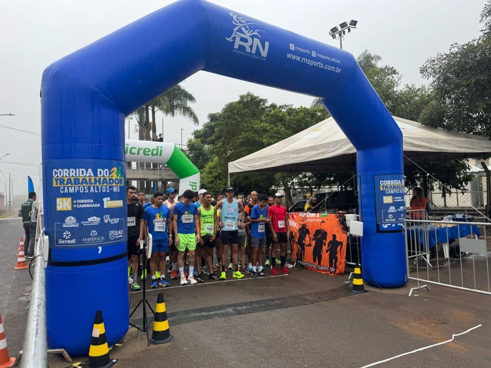 Festival Corrida e Música celebra o Dia do Trabalhador em Campos Altos com esporte, cultura e muita animação